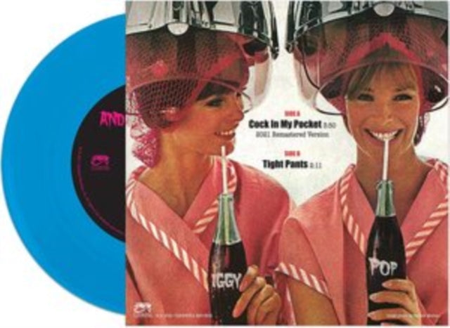 IGGY & STOOGES - COCK IN MY POCKET (BLUE) - Vinyl Record 7