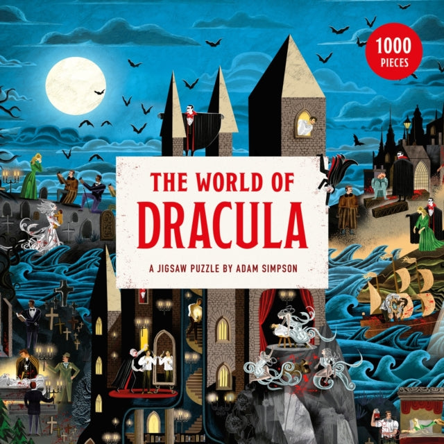 Adam Simpson - World of Dracula : A Jigsaw Puzzle by - New Game