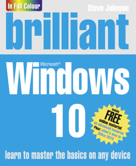 Steve Johnson - Brilliant Windows 10 - Paperback