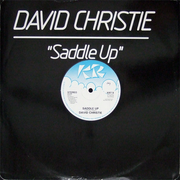 David Christie - Saddle Up - Used Vinyl Record 12"