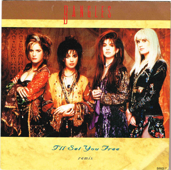 Bangles - I'll Set You Free - Used Vinyl Record 7"
