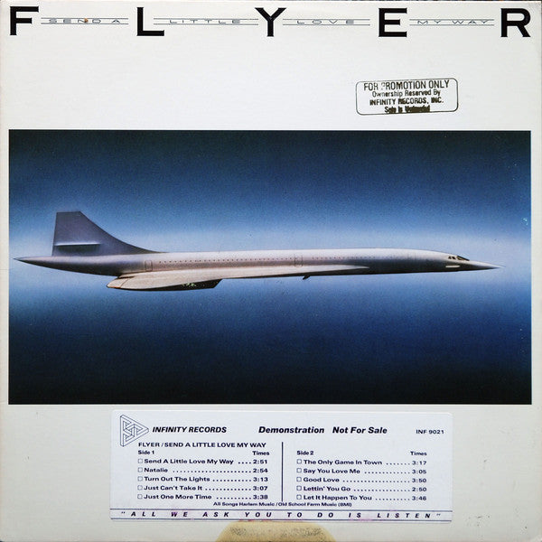 Flyer - Send A Little Love My Way - Used Vinyl Record