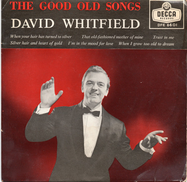 David Whitfield - Good Old Songs - Used Vinyl Record 7"