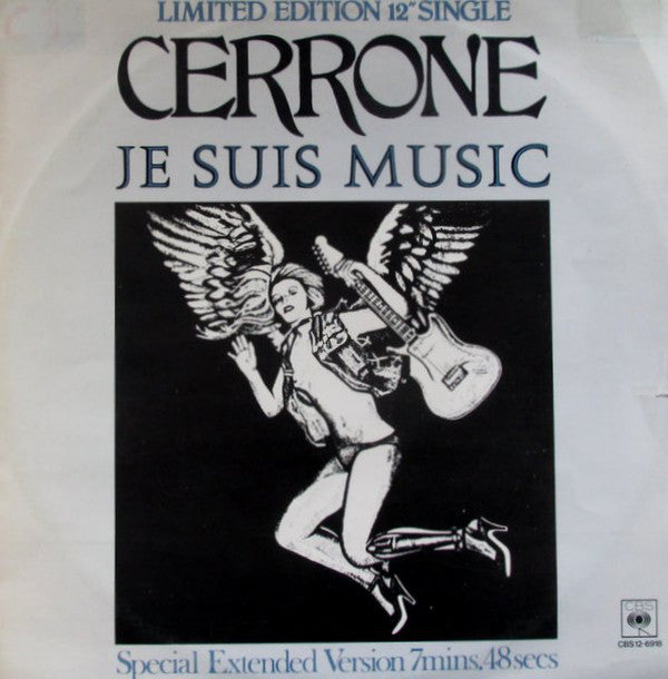Cerrone - Je Suis Music - Used Vinyl Record 12"