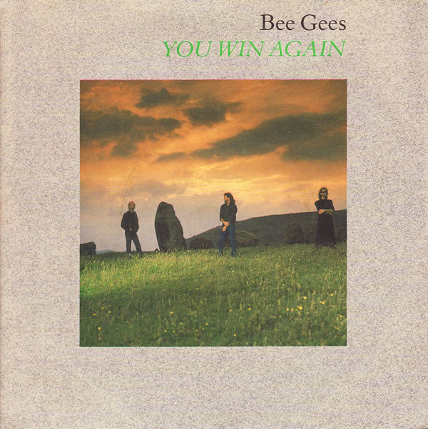 Bee Gees - You Win Again - Used Vinyl Record 7"