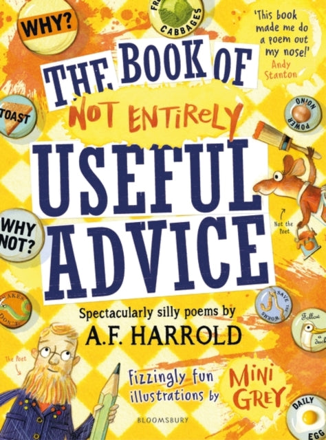 A.F. Harrold - Book of Not Entirely Useful Advice - Hardback