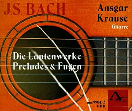 KRAUSE ANSGAR - COMPLETE WORKS FOR LUTE - CD