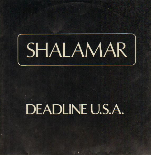 Shalamar - Deadline U.S.A. - Used Vinyl Record 12"
