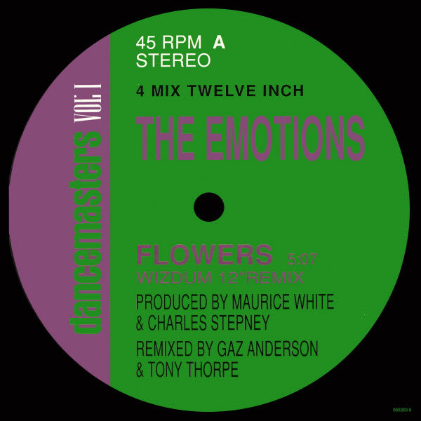 Emotions - Flowers (Remix) - Used Vinyl Record 12"