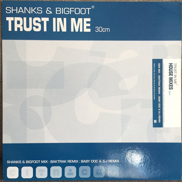 Shanks & Bigfoot - Trust In Me - Used Vinyl Record 12"