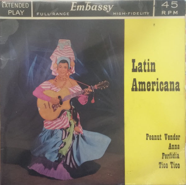 Carlo Montez And His - Latin Americana - Used Vinyl Record 7"