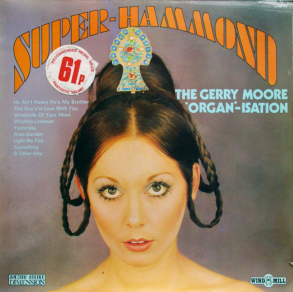 Gerry Moore 'Organ'- - Super-Hammond - Used Vinyl Record