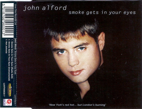 John Alford - Smoke Gets In Your Eyes - Used CD