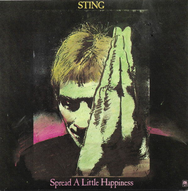 Sting - Spread A Little Happiness - Used Vinyl Record 7"