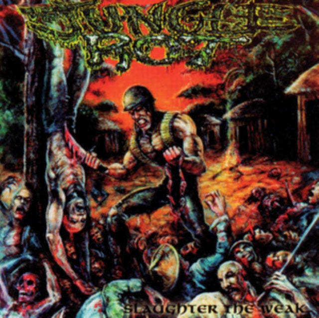 JUNGLE ROT - SLAUGHTER THE WEAK (CLEAR VINYL) - Vinyl Record
