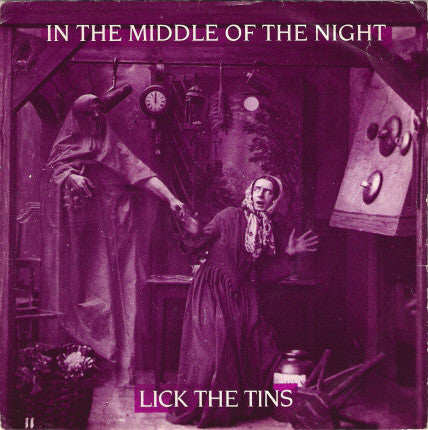 Lick The Tins - In The Middle Of The Night - Used Vinyl Record 7"