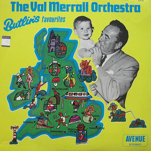 Val Merrall's Orches - Butlin's Favourites - Used Vinyl Record