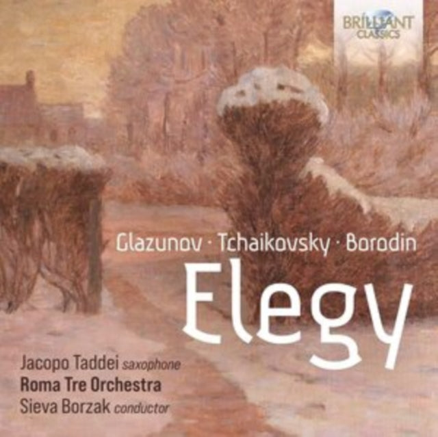 JACOPO TADDEI/ROMA T - ELEGY MUSIC BY GLAZUNOV TCHA - CD