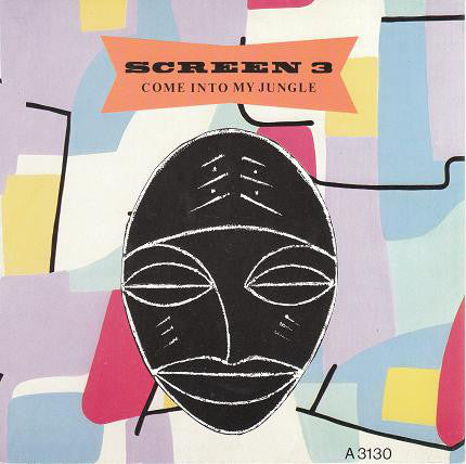 Screen 3 - Come Into My Jungle - Used Vinyl Record 7"