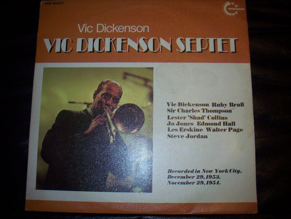 Vic Dickenson - Septet - Used Vinyl Record