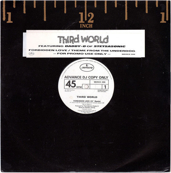 Third World - Forbidden Love - Used Vinyl Record 12"