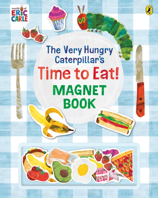Eric Carle - Very Hungry Caterpillar’s Time to Eat! Magnet Book - Ne