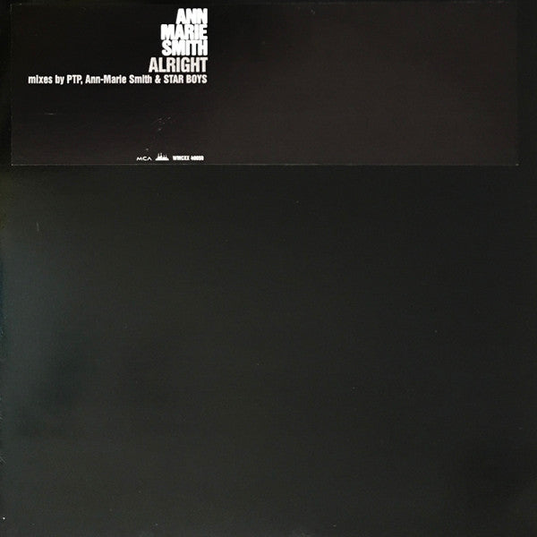 Ann-Marie Smith - Alright (Promo 2) - Used Vinyl Record 12"