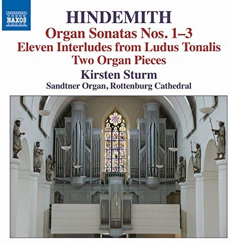 Paul Hindemith - Hindemith: Organ Sonatas Nos. 1-3 - CD
