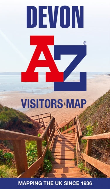 A-Z Maps - Devon A-Z Visitors Map - New Sheet map