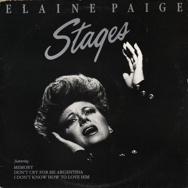 Elaine Paige - Stages - Used Vinyl Record