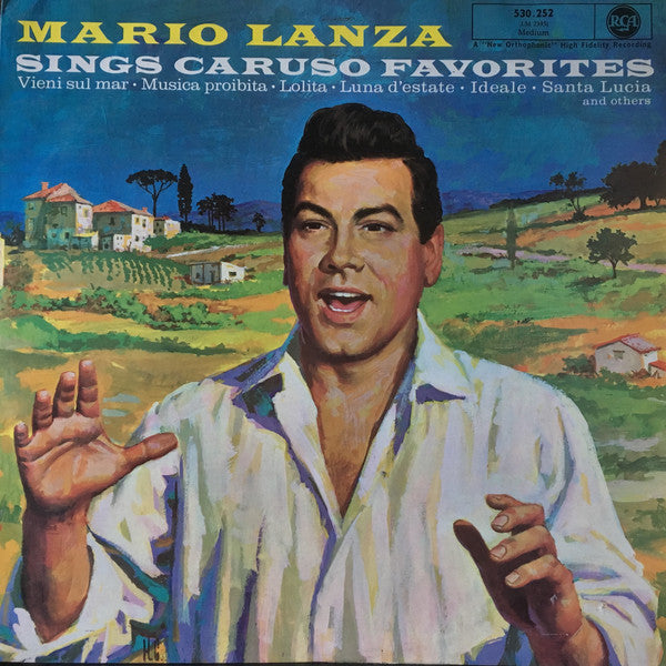 Mario Lanza - Chante Les Airs De Caruso - Used Vinyl Record