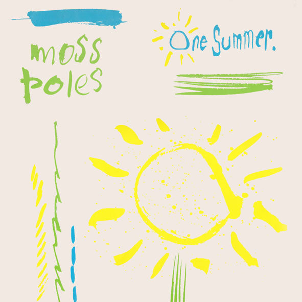 Moss Poles - One Summer - Used Vinyl Record 12"