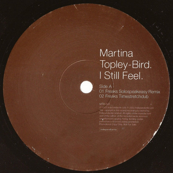 Martina Topley-Bird - I Still Feel - Used Vinyl Record 12"