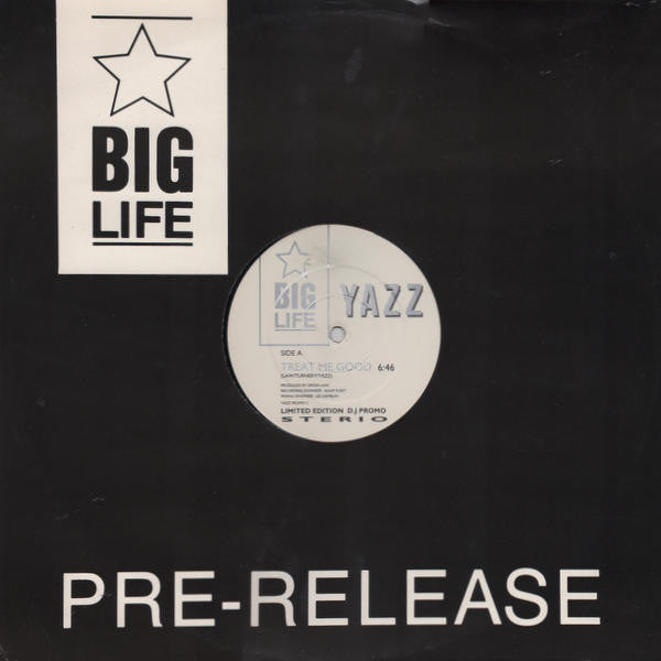 Yazz - Treat Me Good - Used Vinyl Record 12"
