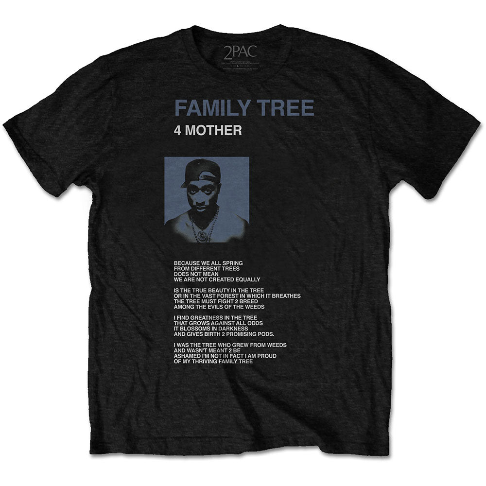 Tupac - tshirt - Unisex - Short Sleeves - 2X-Large