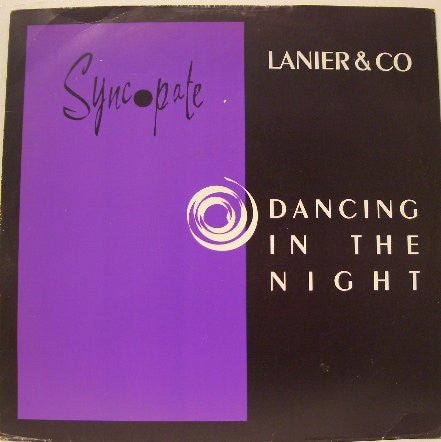 Lanier & Co - Dancing In The Night - Used Vinyl Record 12"