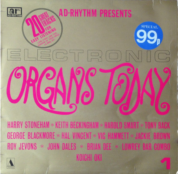Various - Electronic Organs Today - Used Vinyl Record