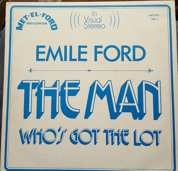 Emile Ford - Man Who's Got The Lot - Used Vinyl Record