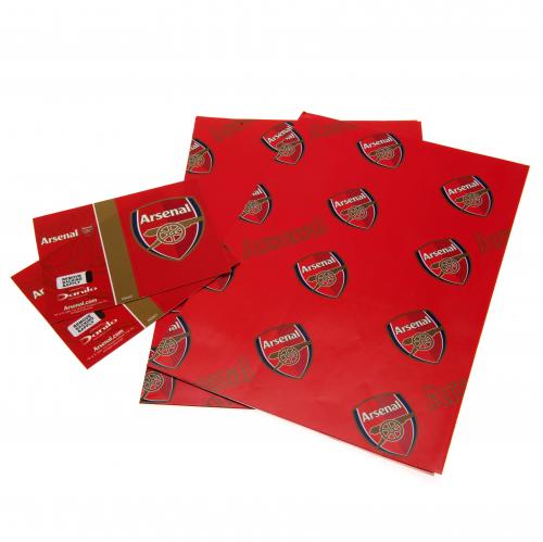 Arsenal FC - Gift Wrap - Cards & Gift Wrap