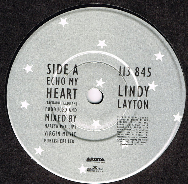 Lindy Layton - Echo My Heart - Used Vinyl Record 7"