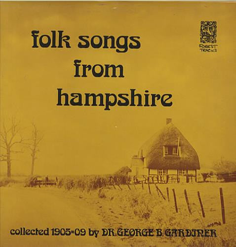Various - Folk Songs From Hampshire - Used Vinyl Record