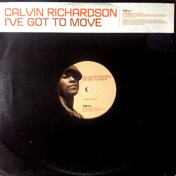 Calvin Richardson - I've Got To Move - Used Vinyl Record 12"