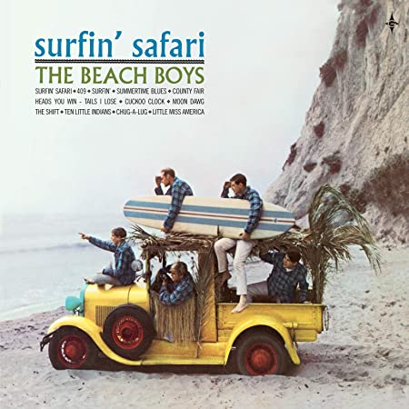 BEACH BOYS - SURFIN SAFARI & 7 COLOURED - Vinyl Record