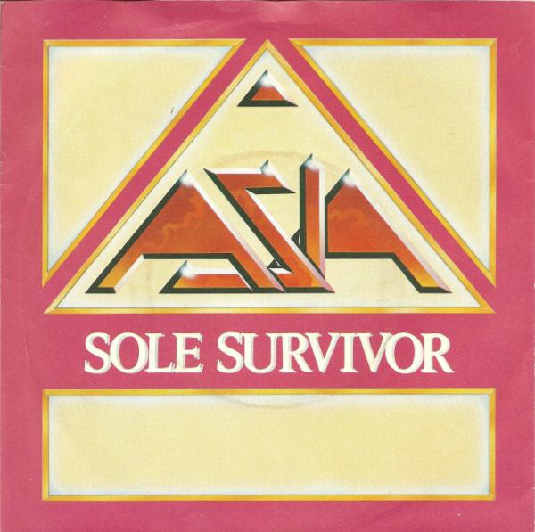 Asia - Sole Survivor - Used Vinyl Record 7"