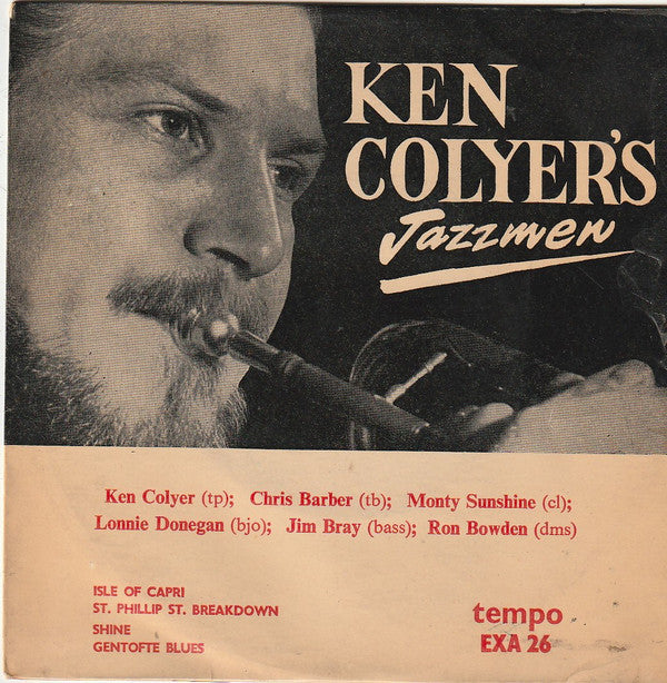 Ken Colyer's Jazzmen - Used Vinyl Record 7"