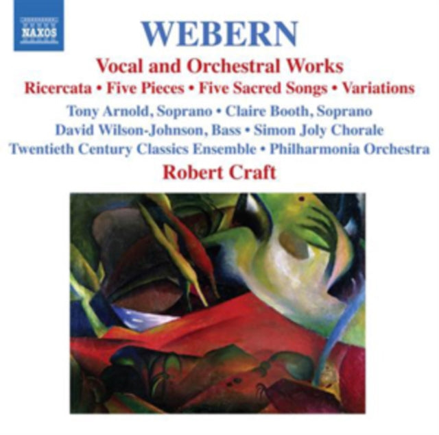 ARNOLD:PHILHARMONIA: - WEBERN: VOCAL & ORCH WORKS - CD