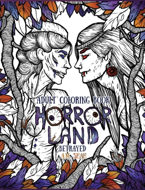 NA - Adult Coloring Book Horror Land Betrayed (Book 5) - New book