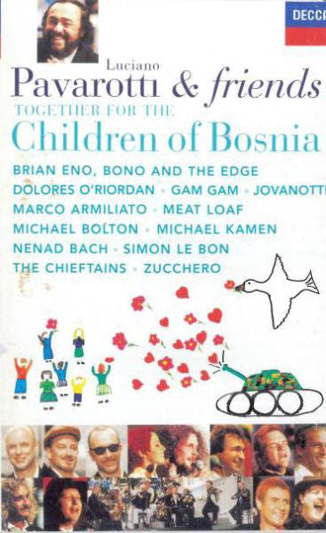 Pavarotti & Friends - Together For The Children Of Bosnia - Used Cass