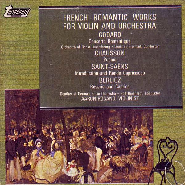 Benjamin Godard - French Romantic Works For Violin And Orchestra - U