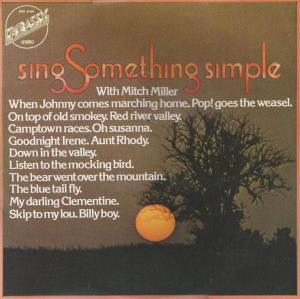 Mitch Miller And The - Sing Something Simple - Used Vinyl Record